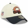 New Era Men's Cream/Navy Chicago Bears 2022 Sideline 39THIRTY 2-Tone Flex Hat 1 New Era Men's Cream/Navy Chicago Bears 2022 Sideline 39THIRTY 2-Tone Flex Hat -Fanatics DSCO1147415057 6662