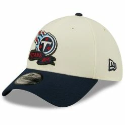 New Era Men's Cream/Navy Tennessee Titans 2022 Sideline 39THIRTY 2-Tone Flex Hat 9 New Era Men's Cream/Navy Tennessee Titans 2022 Sideline 39THIRTY 2-Tone Flex Hat -Fanatics DSCO1147415063 6662 ALT3