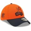 New Era Men's Orange/Navy Chicago Bears 2022 Sideline 39THIRTY Flex Hat 2 New Era Men's Orange/Navy Chicago Bears 2022 Sideline 39THIRTY Flex Hat -Fanatics DSCO1147415064 2294