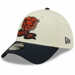 New Era Men's Cream/Navy Chicago Bears 2022 Sideline 39THIRTY 2-Tone Flex Hat 9 New Era Men's Cream/Navy Chicago Bears 2022 Sideline 39THIRTY 2-Tone Flex Hat -Fanatics DSCO1147415065 6662 ALT3
