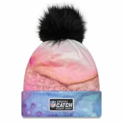 New Era Women's Pink/Black Tennessee Titans 2022 NFL Crucial Catch Pom Knit Hat 7 New Era Women's Pink/Black Tennessee Titans 2022 NFL Crucial Catch Pom Knit Hat -Fanatics DSCO1147415206 2518 ALT2