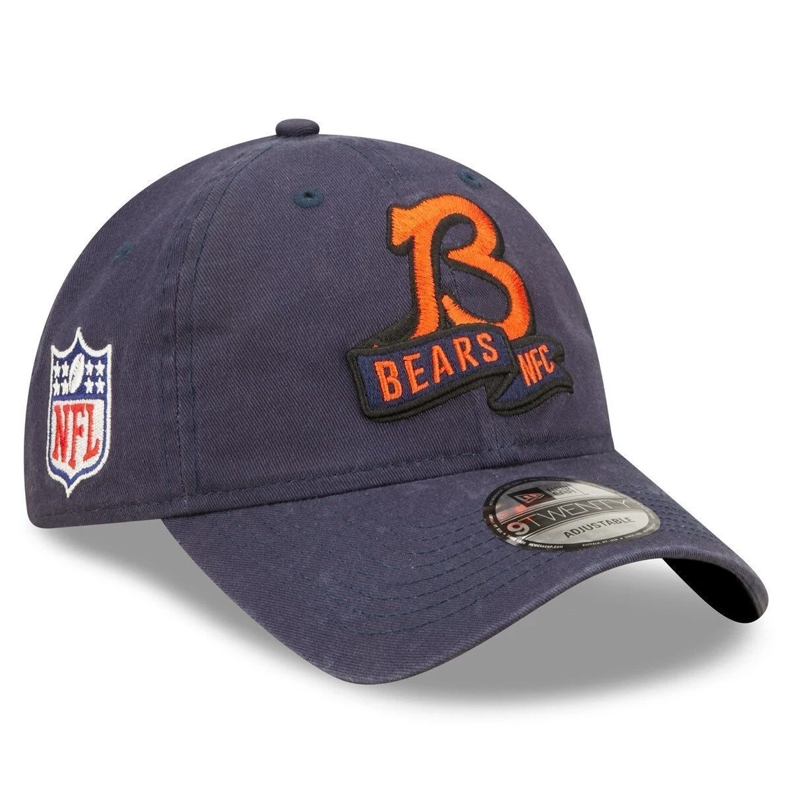 New Era Youth Navy Chicago Bears 2022 Sideline Adjustable 9TWENTY Hat 4 New Era Youth Navy Chicago Bears 2022 Sideline Adjustable 9TWENTY Hat - Image 2