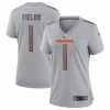 Nike Women's Justin Fields Gray Chicago Bears Atmosphere Fashion Game Jersey -Fanatics DSCO1147597471 1927
