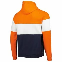 New Era Men's Navy/Orange Chicago Bears Colorblock Throwback Pullover Hoodie 9 New Era Men's Navy/Orange Chicago Bears Colorblock Throwback Pullover Hoodie -Fanatics DSCO1147626390 ANGEBL ALT3