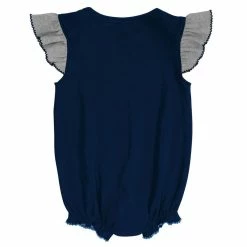 Outerstuff Girls Newborn & Infant Navy/Heathered Gray Tennessee Titans All The Love Bodysuit Bib & Booties Set -Fanatics DSCO1147740267 1320 ALT3