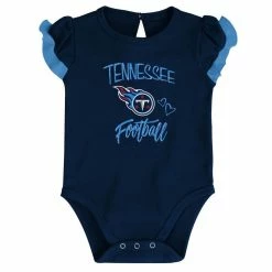 Outerstuff Newborn & Infant Navy/Light Blue Tennessee Titans Too Much Love Two-Piece Bodysuit Set -Fanatics DSCO1147987586 1191 ALT2
