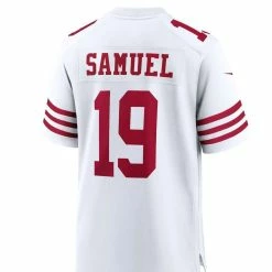 Nike Men's Deebo Samuel White San Francisco 49ers Player Game Jersey 9 Nike Men's Deebo Samuel White San Francisco 49ers Player Game Jersey -Fanatics DSCO1147987620 3550 ALT3
