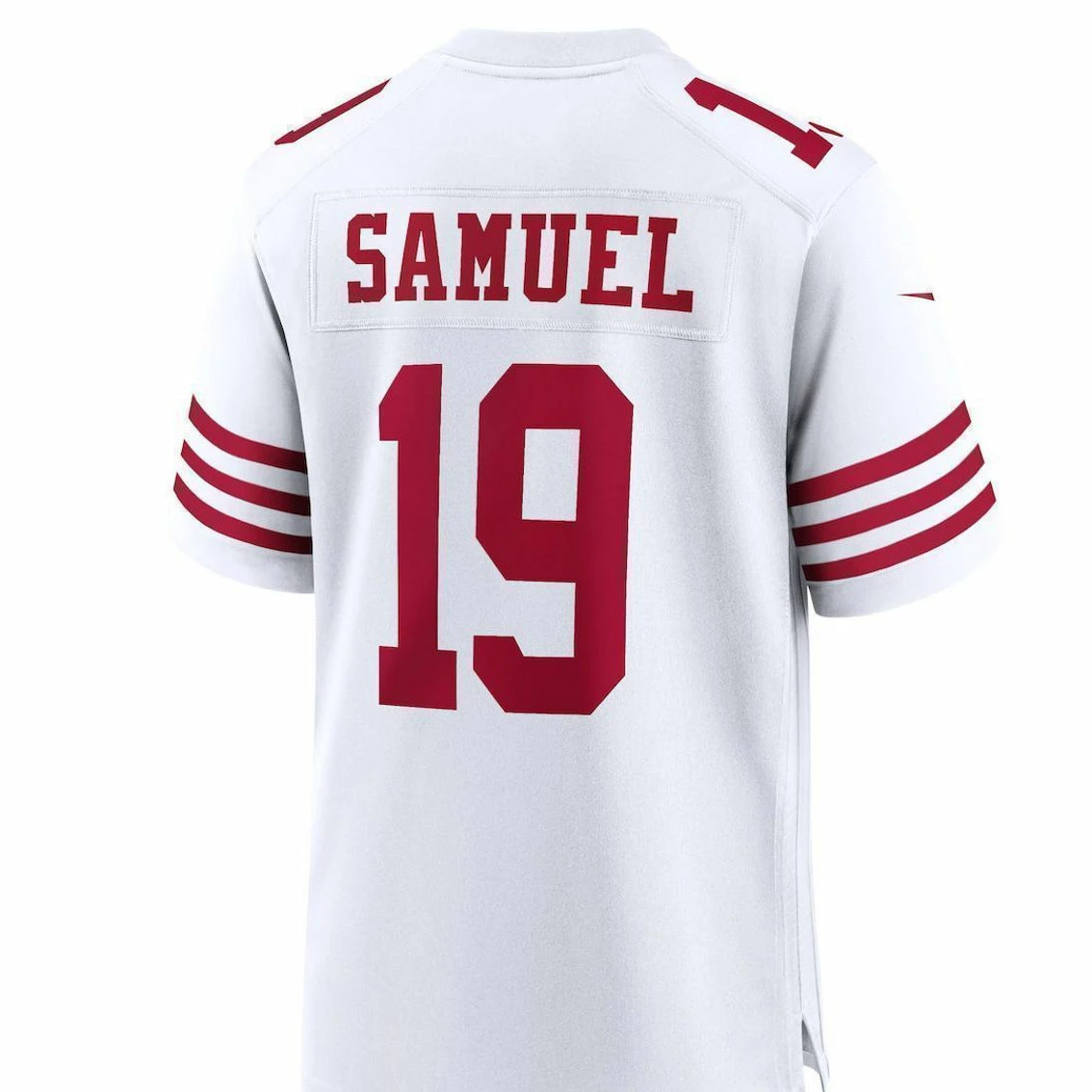Nike Men's Deebo Samuel White San Francisco 49ers Player Game Jersey 6 Nike Men's Deebo Samuel White San Francisco 49ers Player Game Jersey - Image 4