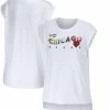 WEAR By Erin Andrews Women's White Chicago Bears Greetings From Muscle T-Shirt 2 WEAR By Erin Andrews Women's White Chicago Bears Greetings From Muscle T-Shirt -Fanatics DSCO1147987641 3550