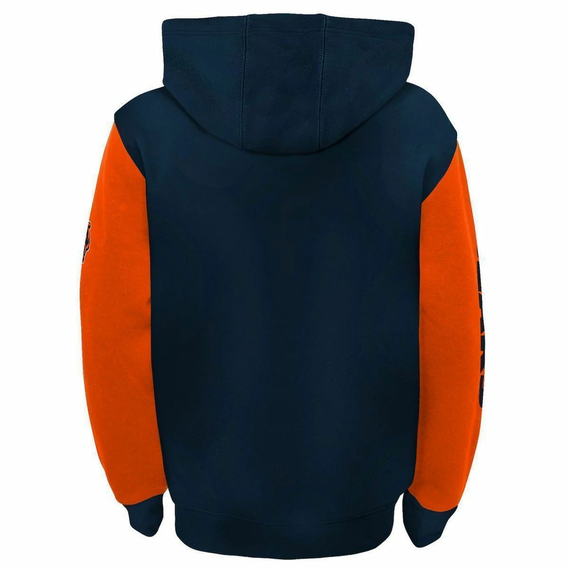 Outerstuff Youth Navy/Orange Chicago Bears Poster Board Full-Zip Hoodie 6 Outerstuff Youth Navy/Orange Chicago Bears Poster Board Full-Zip Hoodie - Image 4