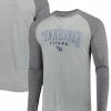 Concepts Sport Men's Heather Gray Tennessee Titans Ledger Raglan Long Sleeve Henley T-Shirt -Fanatics DSCO1148303070 1927