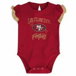 Outerstuff Newborn & Infant Scarlet/Gold San Francisco 49ers Too Much Love Two-Piece Bodysuit Set 8 Outerstuff Newborn & Infant Scarlet/Gold San Francisco 49ers Too Much Love Two-Piece Bodysuit Set -Fanatics DSCO1148305547 GOLDRE ALT2