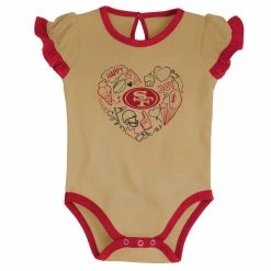 Outerstuff Newborn & Infant Scarlet/Gold San Francisco 49ers Too Much Love Two-Piece Bodysuit Set 9 Outerstuff Newborn & Infant Scarlet/Gold San Francisco 49ers Too Much Love Two-Piece Bodysuit Set -Fanatics DSCO1148305547 GOLDRE ALT3