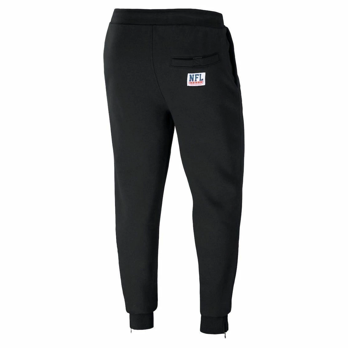 Men's NFL X Staple Black Chicago Bears Globe Fleece Pants 6 Men's NFL X Staple Black Chicago Bears Globe Fleece Pants - Image 4