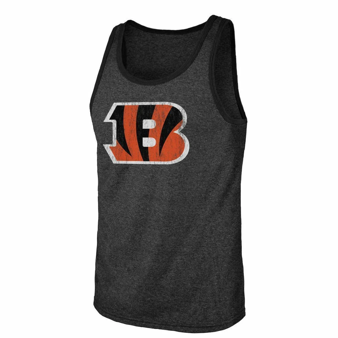 Majestic Threads Men's Joe Burrow Black Cincinnati Bengals Name & Number Tri-Blend Tank Top 5 Majestic Threads Men's Joe Burrow Black Cincinnati Bengals Name & Number Tri-Blend Tank Top - Image 3