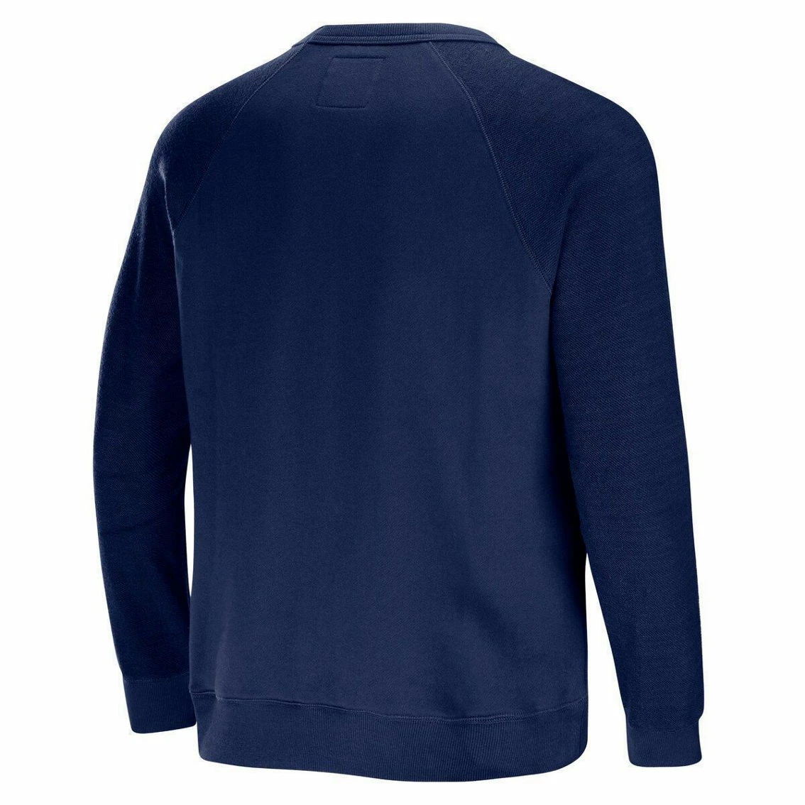 NFL X Darius Rucker Collection By Fanatics Men's Navy Tennessee Titans Raglan Fleece Pullover Sweatshirt 6 NFL X Darius Rucker Collection By Fanatics Men's Navy Tennessee Titans Raglan Fleece Pullover Sweatshirt - Image 4