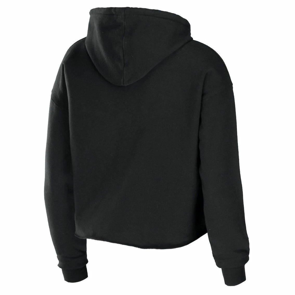 WEAR By Erin Andrews Women's Black Tennessee Titans Cropped Sponge Fleece Pullover Hoodie 6 WEAR By Erin Andrews Women's Black Tennessee Titans Cropped Sponge Fleece Pullover Hoodie - Image 4