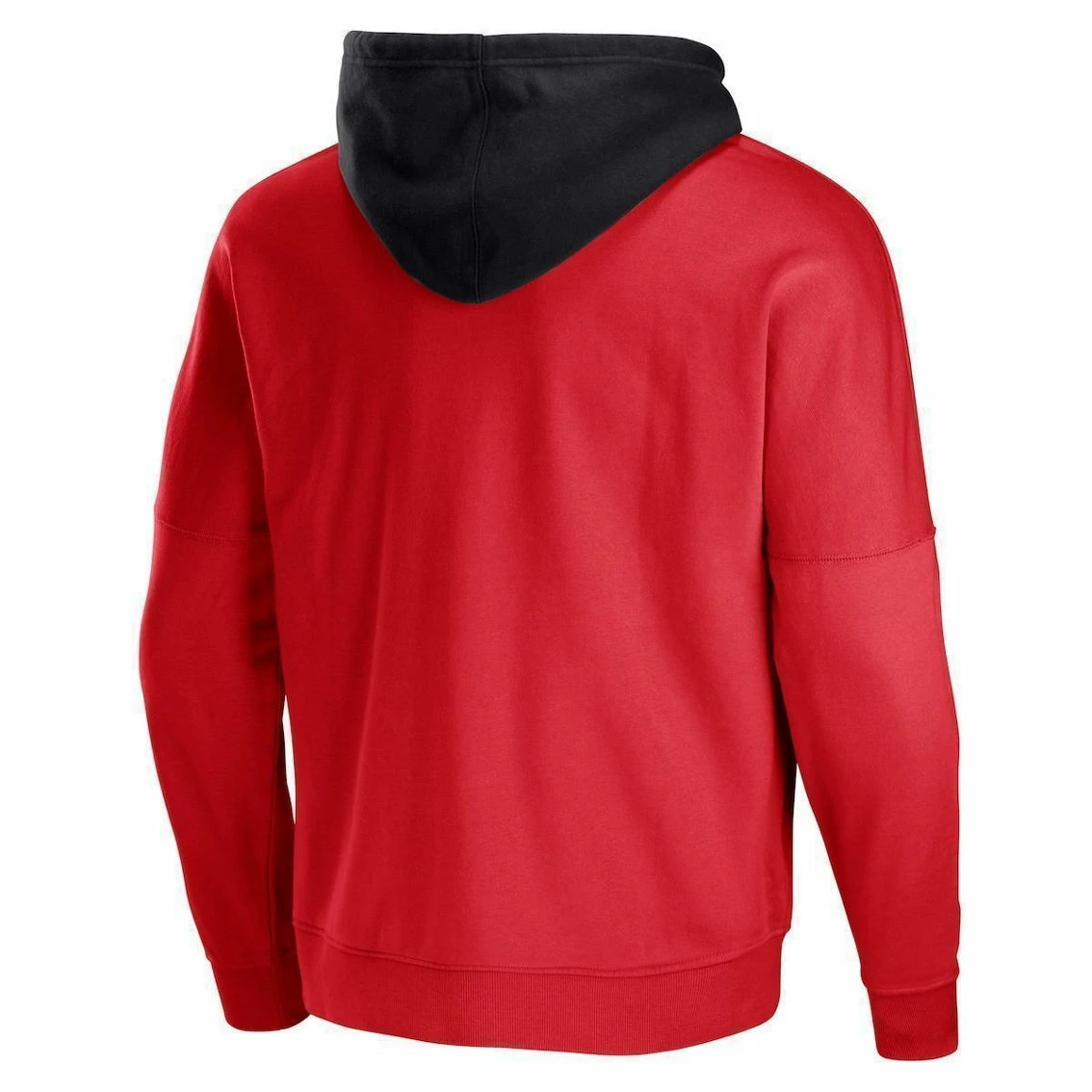 Staple Men's NFL X Red San Francisco 49ers Throwback Vintage Wash Pullover Hoodie 6 Staple Men's NFL X Red San Francisco 49ers Throwback Vintage Wash Pullover Hoodie - Image 4