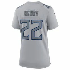 Nike Women's Derrick Henry Gray Tennessee Titans Atmosphere Fashion Game Jersey 9 Nike Women's Derrick Henry Gray Tennessee Titans Atmosphere Fashion Game Jersey -Fanatics DSCO1148309630 1927 ALT3