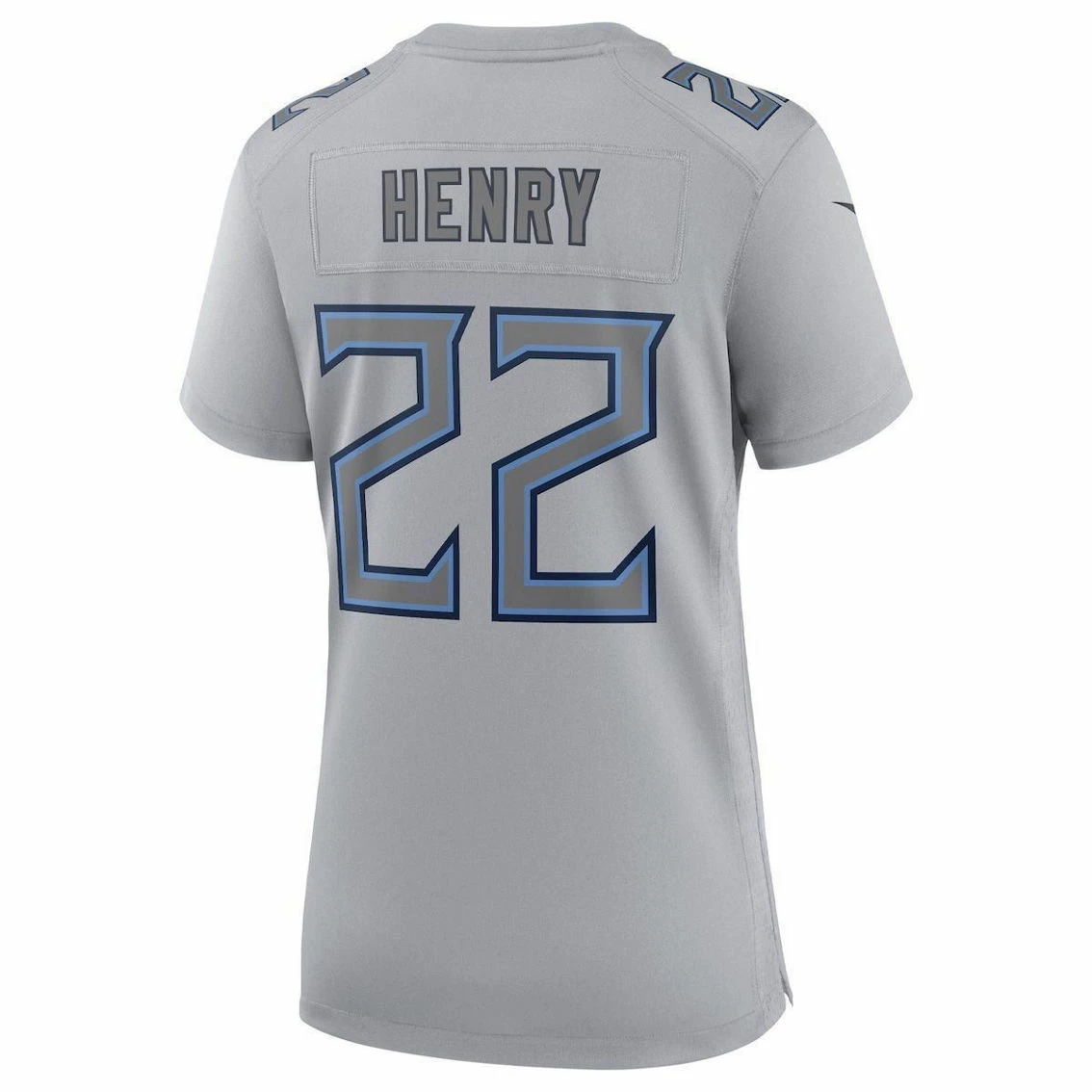 Nike Women's Derrick Henry Gray Tennessee Titans Atmosphere Fashion Game Jersey 6 Nike Women's Derrick Henry Gray Tennessee Titans Atmosphere Fashion Game Jersey - Image 4