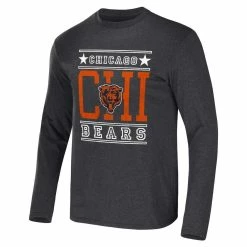 NFL X Darius Rucker Collection By Fanatics Men's Heathered Charcoal Chicago Bears Long Sleeve T-Shirt 8 NFL X Darius Rucker Collection By Fanatics Men's Heathered Charcoal Chicago Bears Long Sleeve T-Shirt -Fanatics DSCO1148309658 4135 ALT2