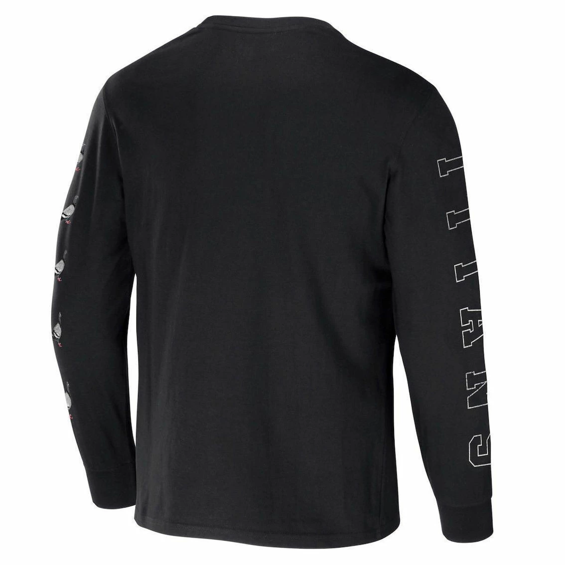 Staple Men's NFL X Black Tennessee Titans World Renowned Long Sleeve T-Shirt 6 Staple Men's NFL X Black Tennessee Titans World Renowned Long Sleeve T-Shirt - Image 4