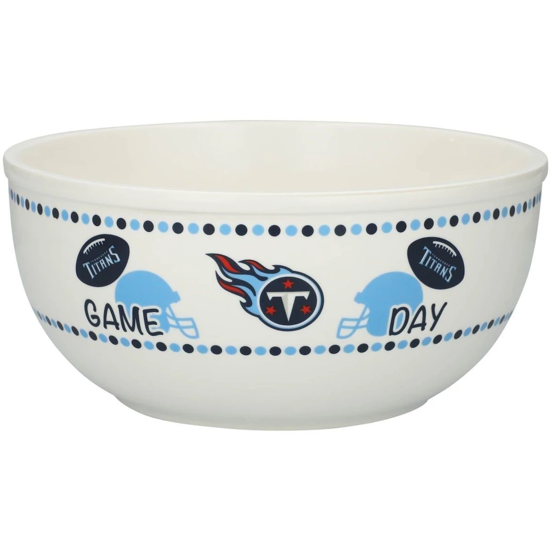 The Memory Company Tennessee Titans Large Game Day Bowl 4 The Memory Company Tennessee Titans Large Game Day Bowl - Image 2