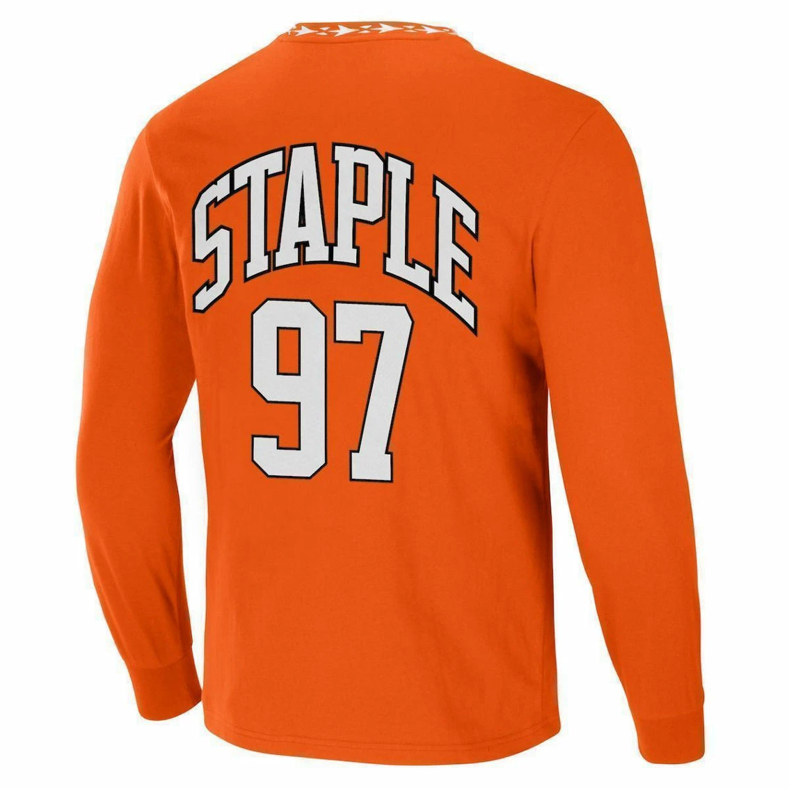 Staple Men's NFL X Orange Cincinnati Bengals Core Team Long Sleeve T-Shirt 6 Staple Men's NFL X Orange Cincinnati Bengals Core Team Long Sleeve T-Shirt - Image 4