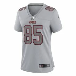 Nike Women's George Kittle Gray San Francisco 49ers Atmosphere Fashion Game Jersey 8 Nike Women's George Kittle Gray San Francisco 49ers Atmosphere Fashion Game Jersey -Fanatics DSCO1148311617 1927 ALT2