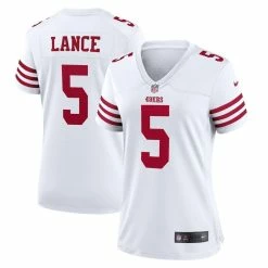 Nike Women's Trey Lance White San Francisco 49ers Player Game Jersey
