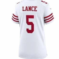 Nike Women's Trey Lance White San Francisco 49ers Player Game Jersey 9 Nike Women's Trey Lance White San Francisco 49ers Player Game Jersey -Fanatics DSCO1148311749 3550 ALT3