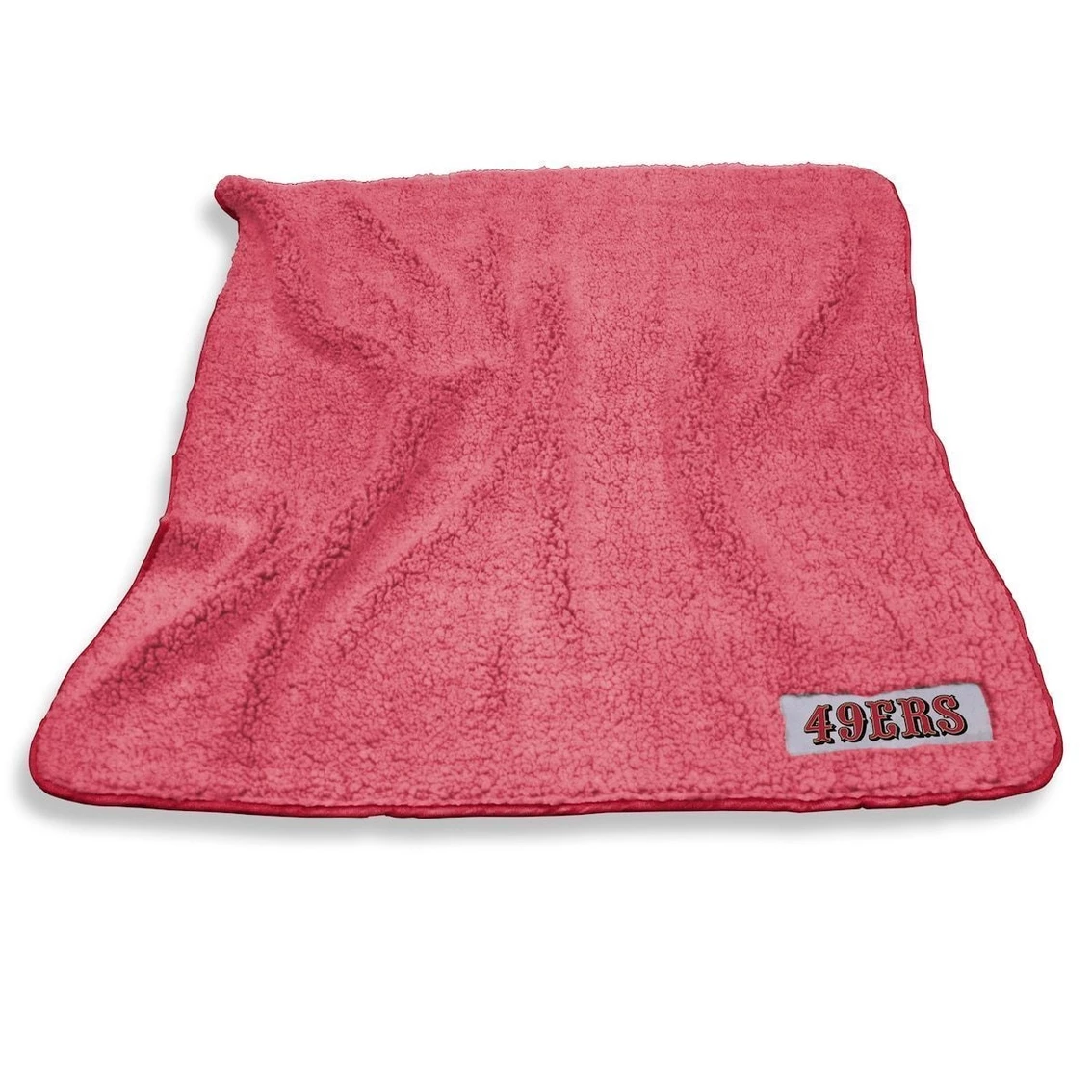 Logo Brands San Francisco 49ers 60'' X 50'' Frosty Fleece Blanket 3 Logo Brands San Francisco 49ers 60'' X 50'' Frosty Fleece Blanket