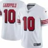 Nike Men's Jimmy Garoppolo White San Francisco 49ers Color Rush Vapor Untouchable Limited Player Jersey 2 Nike Men's Jimmy Garoppolo White San Francisco 49ers Color Rush Vapor Untouchable Limited Player Jersey -Fanatics DSCO1148311993 3550