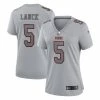 Nike Women's Trey Lance Gray San Francisco 49ers Atmosphere Fashion Game Jersey 1 Nike Women's Trey Lance Gray San Francisco 49ers Atmosphere Fashion Game Jersey -Fanatics DSCO1148312534 1927