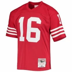 Mitchell & Ness Men's Joe Montana Scarlet San Francisco 49ers Legacy Replica Jersey 8 Mitchell & Ness Men's Joe Montana Scarlet San Francisco 49ers Legacy Replica Jersey -Fanatics DSCO1148312556 2946 ALT2