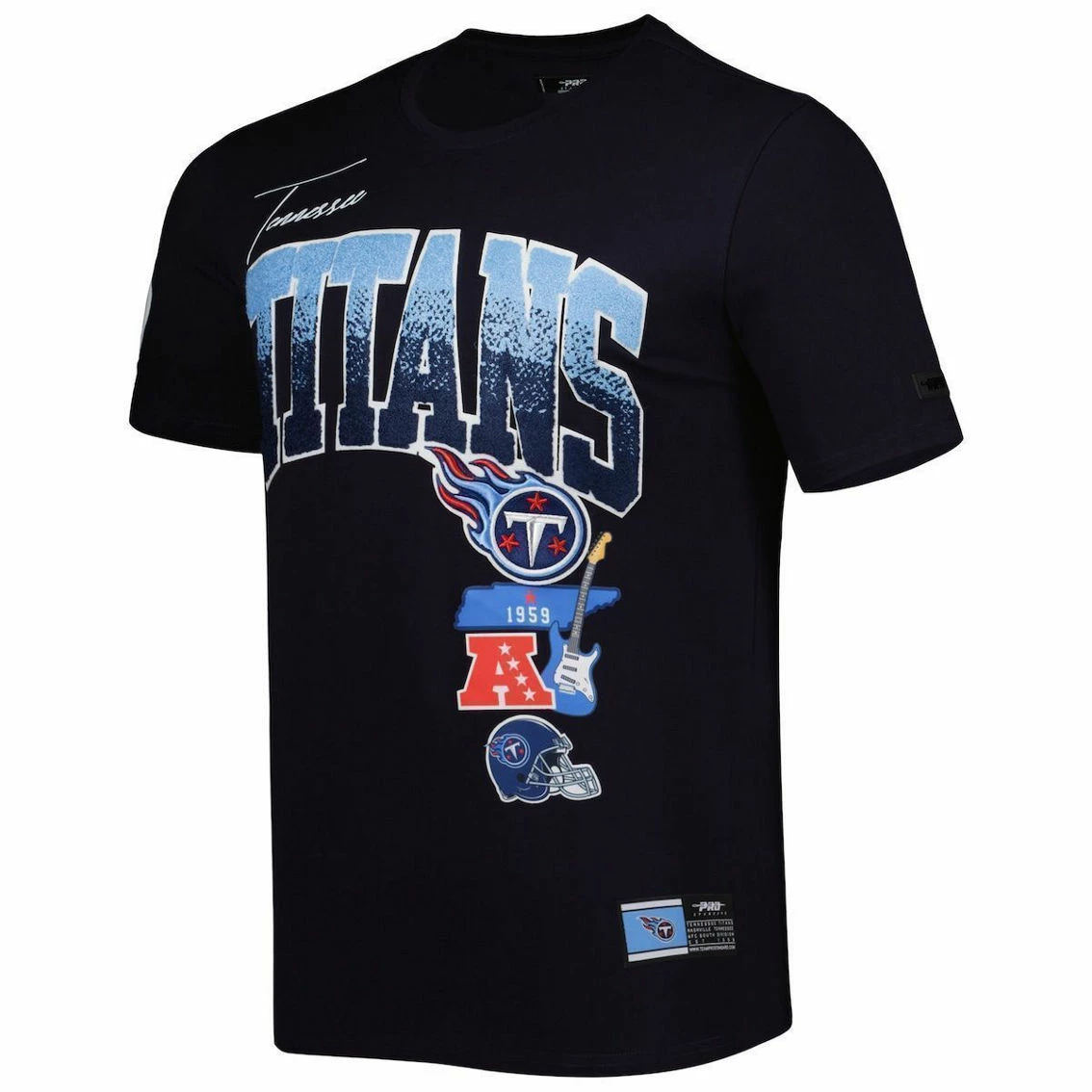Pro Standard Men's Navy Tennessee Titans Hometown Collection T-Shirt 5 Pro Standard Men's Navy Tennessee Titans Hometown Collection T-Shirt - Image 3