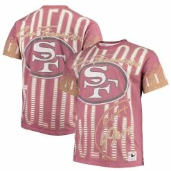 Mitchell & Ness Men's Scarlet San Francisco 49ers Jumbotron Big & Tall T-Shirt