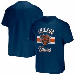 NFL X Darius Rucker Collection By Fanatics Men's Navy Chicago Bears Stripe T-Shirt -Fanatics DSCO1148314780 1320 ALT1