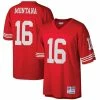 Mitchell & Ness Men's Joe Montana Scarlet San Francisco 49ers Big & Tall 1990 Retired Player Replica Jersey -Fanatics DSCO1148315047 2946
