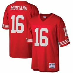 Mitchell & Ness Men's Joe Montana Scarlet San Francisco 49ers Big & Tall 1990 Retired Player Replica Jersey 7 Mitchell & Ness Men's Joe Montana Scarlet San Francisco 49ers Big & Tall 1990 Retired Player Replica Jersey -Fanatics DSCO1148315047 2946 ALT1