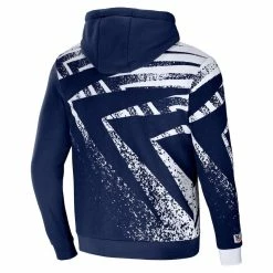 Staple Men's NFL X Navy Tennessee Titans All Over Print Pullover Hoodie -Fanatics DSCO1148315311 1320 ALT3