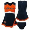 Outerstuff Girls Infant Navy/Orange Chicago Bears Cheer Captain Jumper Dress -Fanatics DSCO1148316006 ANGEBL