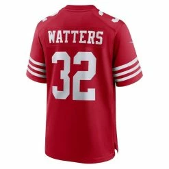 Nike Men's Ricky Watters Scarlet San Francisco 49ers Retired Player Game Jersey 9 Nike Men's Ricky Watters Scarlet San Francisco 49ers Retired Player Game Jersey -Fanatics DSCO1148316080 2946 ALT3
