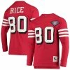 Mitchell & Ness Men's Jerry Rice Scarlet San Francisco 49ers Throwback Retired Player Name & Number Long Sleeve Top 1 Mitchell & Ness Men's Jerry Rice Scarlet San Francisco 49ers Throwback Retired Player Name & Number Long Sleeve Top -Fanatics DSCO1148316261 2946