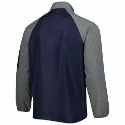 Dunbrooke Men's Navy Chicago Bears Hurricane Raglan Full-Zip Windbreaker Jacket -Fanatics DSCO1148317507 1320 ALT3