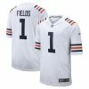 Nike Men's Justin Fields White Chicago Bears 2021 NFL Draft First Round Pick Alternate Classic Game Jersey 1 Nike Men's Justin Fields White Chicago Bears 2021 NFL Draft First Round Pick Alternate Classic Game Jersey -Fanatics DSCO1148318057 3550
