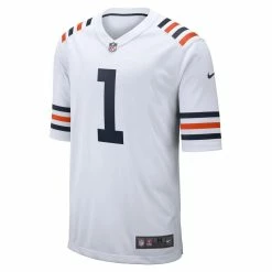 Nike Men's Justin Fields White Chicago Bears 2021 NFL Draft First Round Pick Alternate Classic Game Jersey 8 Nike Men's Justin Fields White Chicago Bears 2021 NFL Draft First Round Pick Alternate Classic Game Jersey -Fanatics DSCO1148318057 3550 ALT2