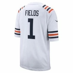 Nike Men's Justin Fields White Chicago Bears 2021 NFL Draft First Round Pick Alternate Classic Game Jersey 9 Nike Men's Justin Fields White Chicago Bears 2021 NFL Draft First Round Pick Alternate Classic Game Jersey -Fanatics DSCO1148318057 3550 ALT3