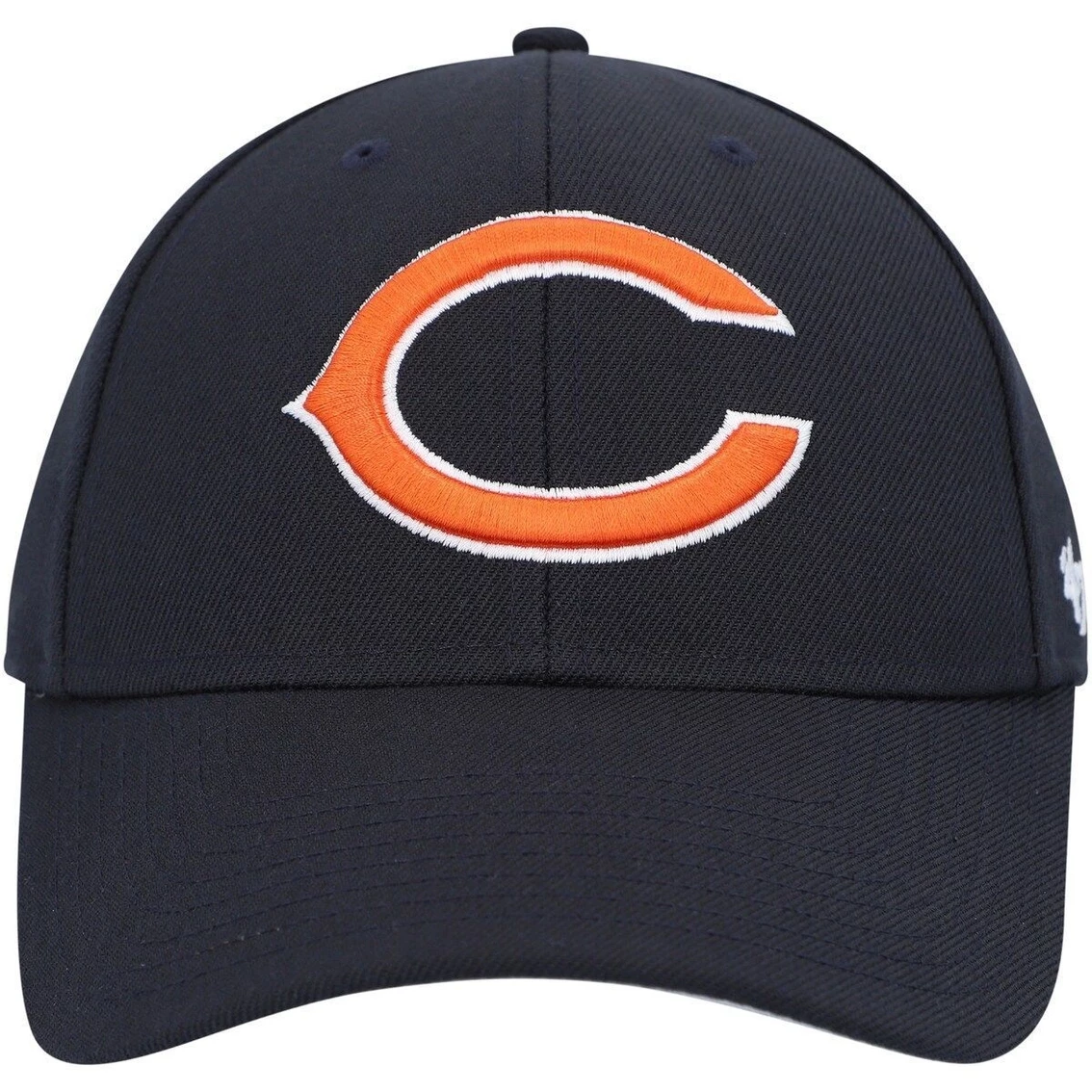 '47 Men's Navy Chicago Bears MVP Adjustable Hat 5 '47 Men's Navy Chicago Bears MVP Adjustable Hat - Image 3