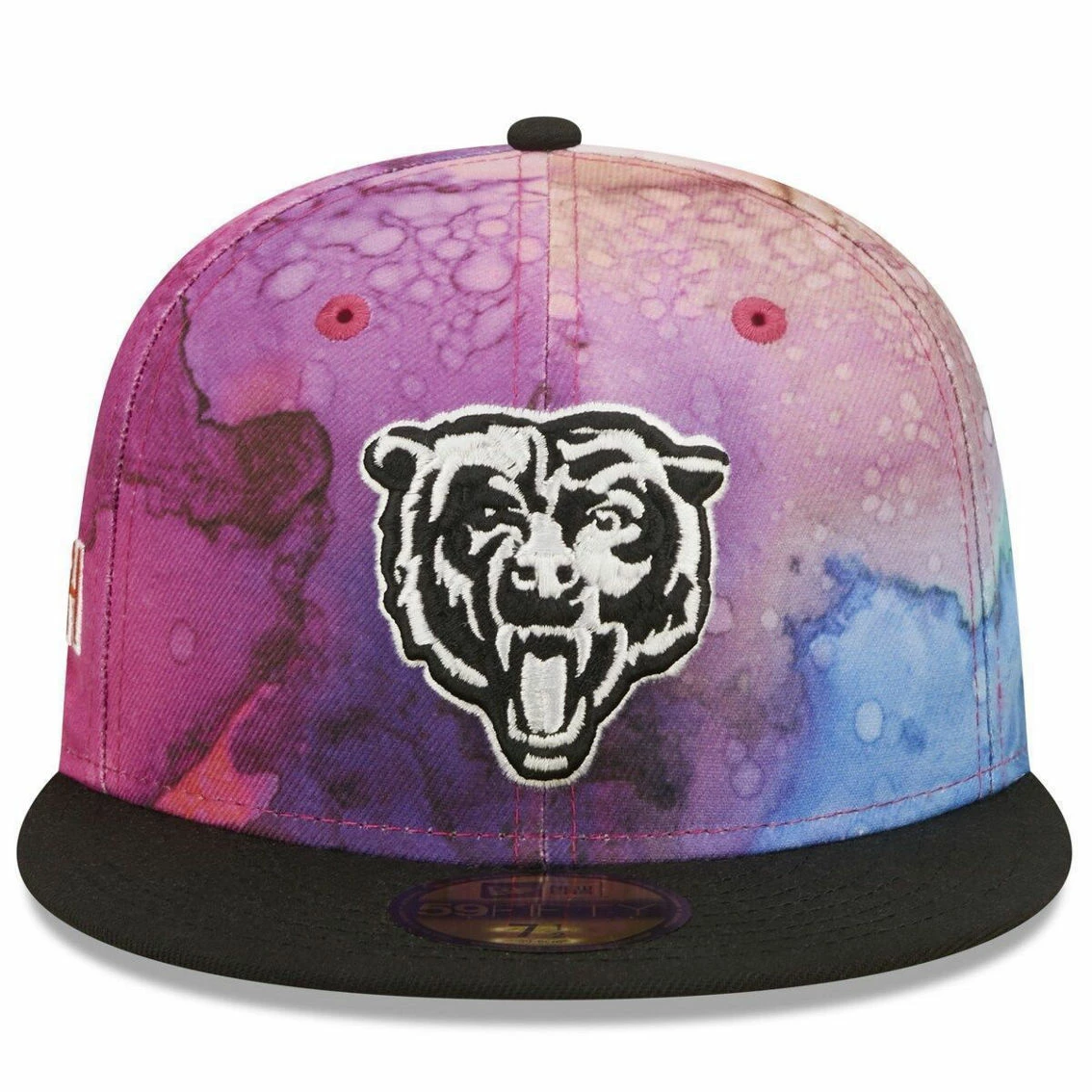 Men's New Era Pink/Black Chicago Bears 2022 NFL Crucial Catch 59FIFTY Fitted Hat 5 Men's New Era Pink/Black Chicago Bears 2022 NFL Crucial Catch 59FIFTY Fitted Hat - Image 3